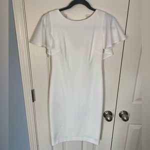 Calvin Klein Petite White Dress